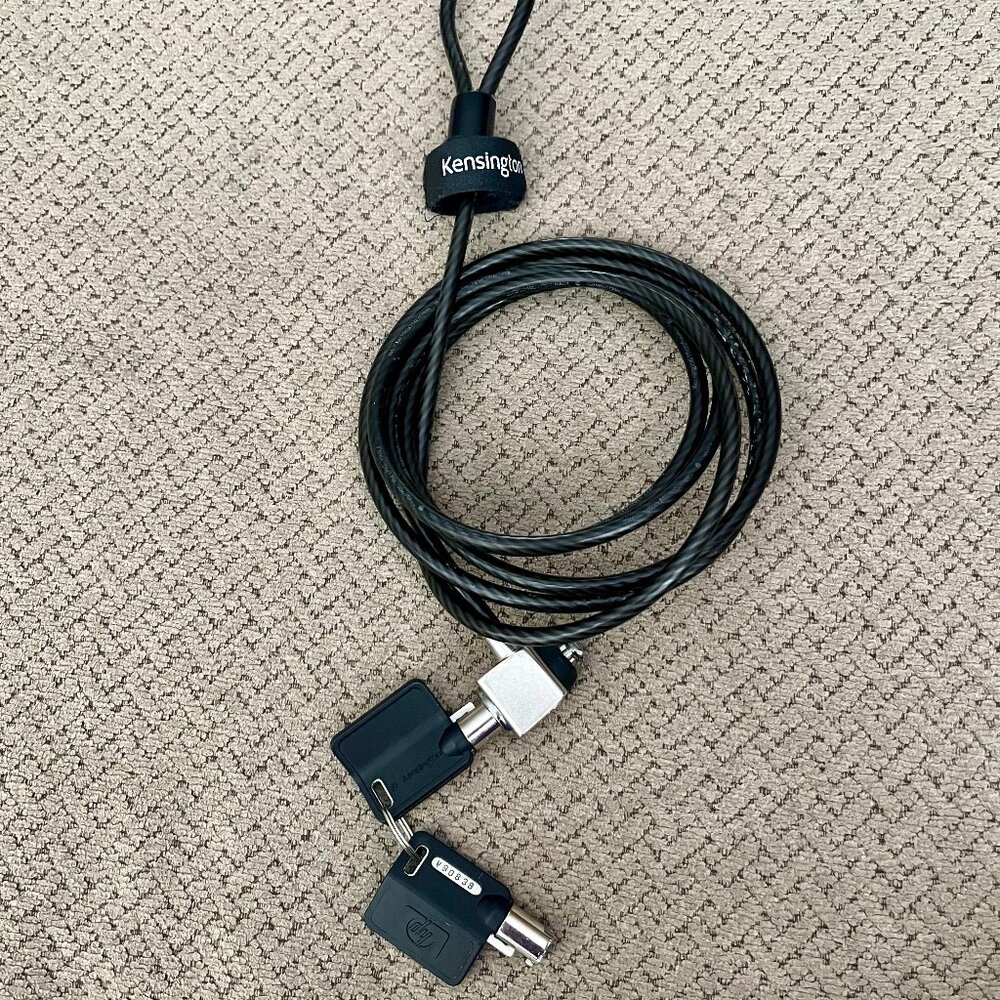 HP Kensington Keyed Cable Lock